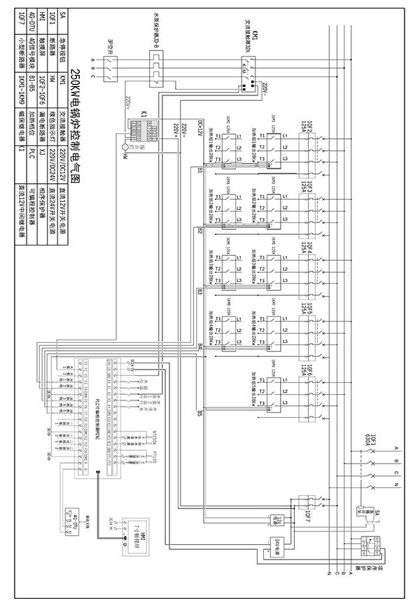 250kw紫銅板式電鍋爐